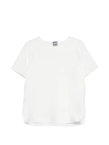 Tricou Max Mara scurt alb