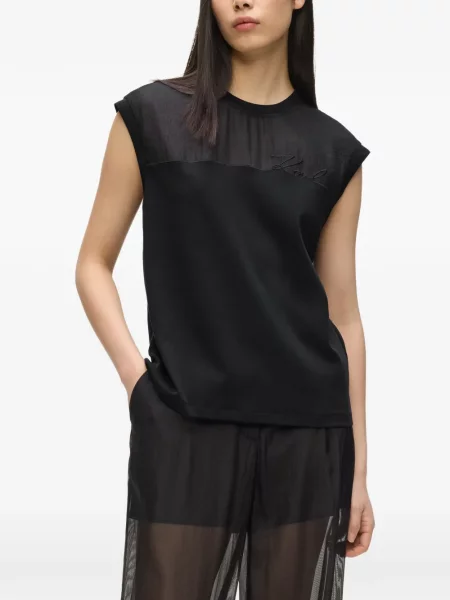 Топ Karl Lagerfeld черно