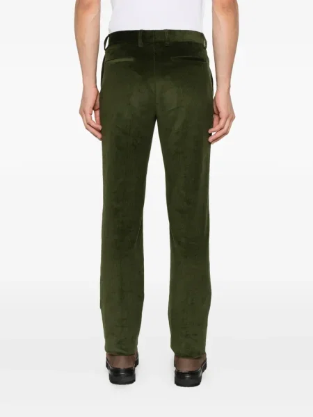 Pantaloni Etro de catifea cord verde