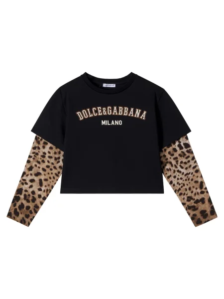 Gyerek póló Dolce&gabbana fekete