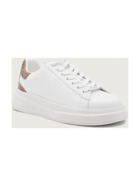 Pantofi Guess din piele alb