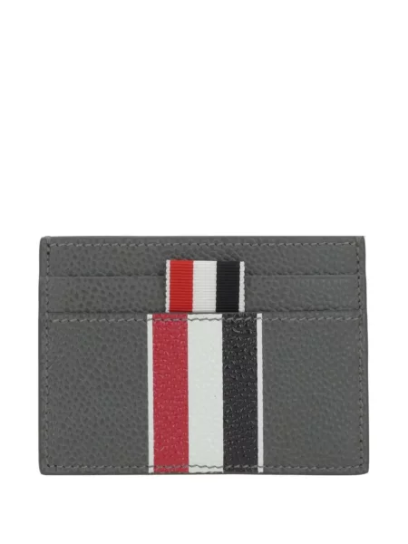 Portofel Thom Browne cu dungi gri