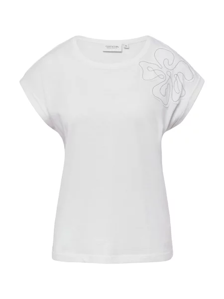 Comma casual identity Majica srebrna bela