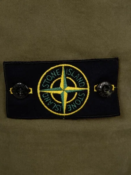 Pantaloni cargo Stone Island cu strasuri negru