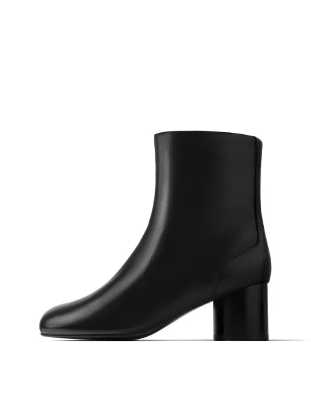HANDMADE SHOES Cizme glezne MEET ME DOWNTOWN' negru