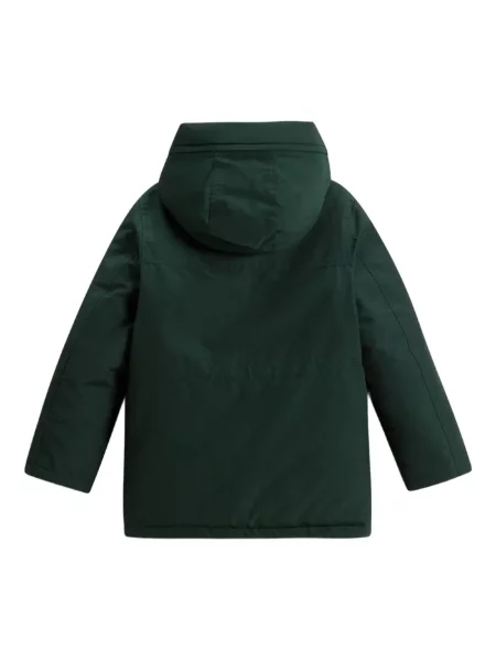 Parka dziecięca Woolrich zielona