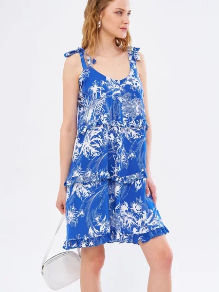 Rochie mini Armonika cu legături