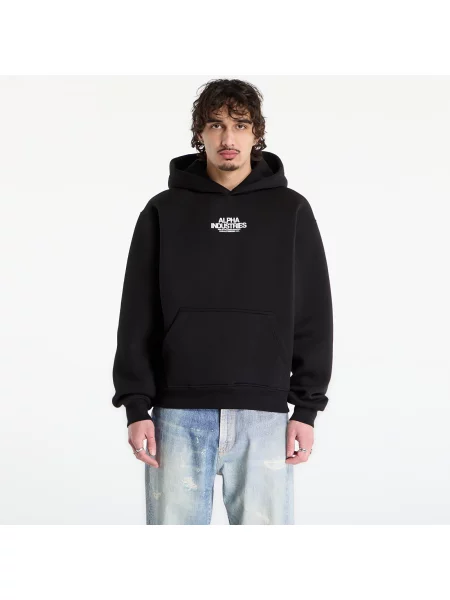Mikina Alpha Industries Scorpion Cyborg Hoodie Black XL černá