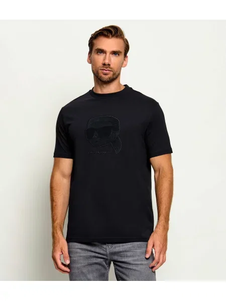 Karl Lagerfeld tricou pentru bărbați din negru