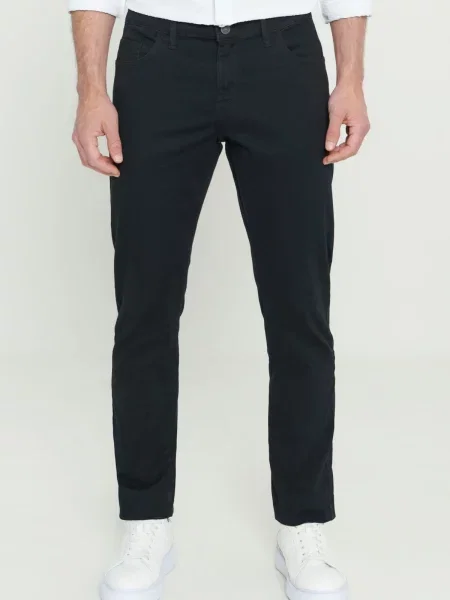 Pantaloni chino Ac&co / Altınyıldız Classics negru