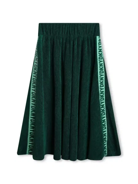 Spódnica midi dziecięca Dkny zielona