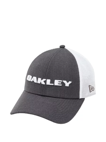 Kepurė su snapeliu Oakley su autografu pilka