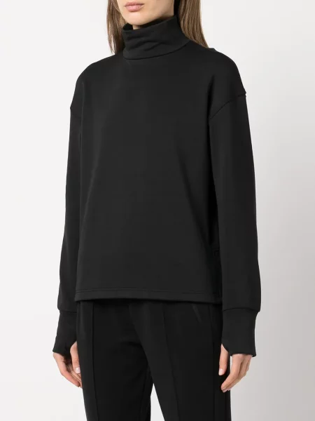 Sweter Aztech Mountain z wysokim kołnierzem czarny