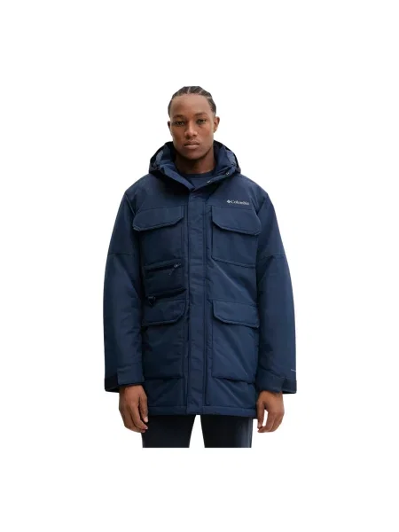 Parka Columbia niebieska