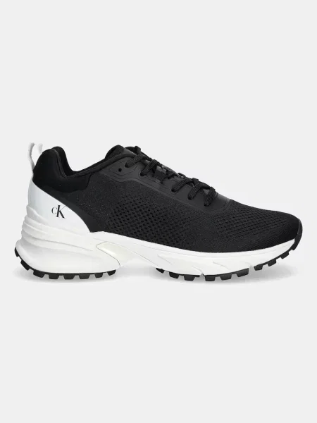 Calvin Klein Jeans Sneakers Hike Runner Tech Knit negru