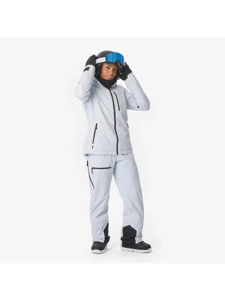 Spodnie narciarskie i snowboardowe Quechua Pant AM niebieskie
