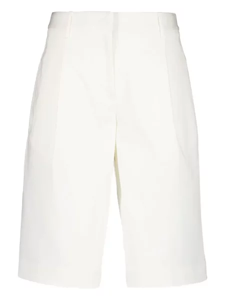 Сhinosy Matteau plisowane białe