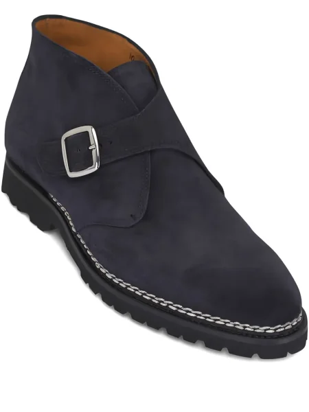 Botine Bontoni cu cataramă albastru