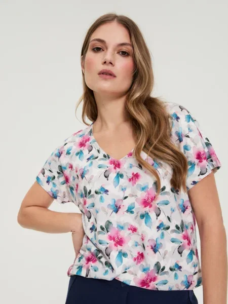 Tricou Marisse alb