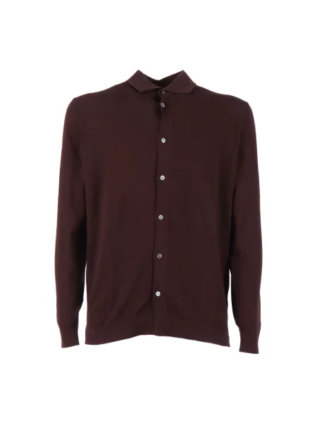 Sweter Filippo De Laurentiis brązowy