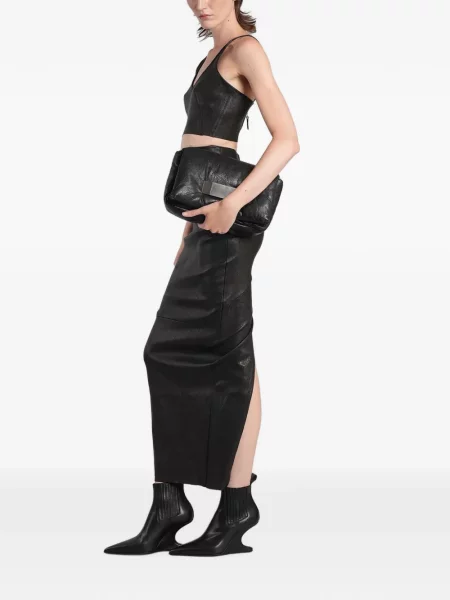 Макси пола Rick Owens черно
