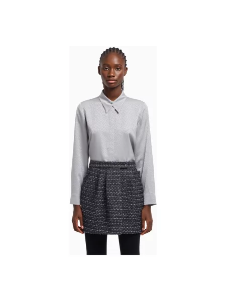 Koszula Emporio Armani szara