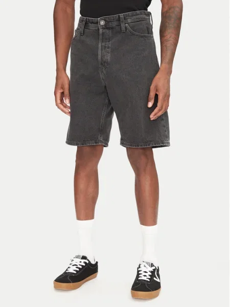 Džínsové šortky Jack&jones čierna