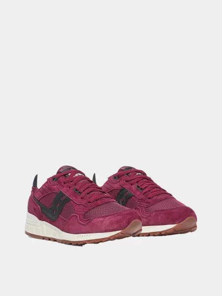 Замшеві Жіночі Кросівки Saucony бордовий