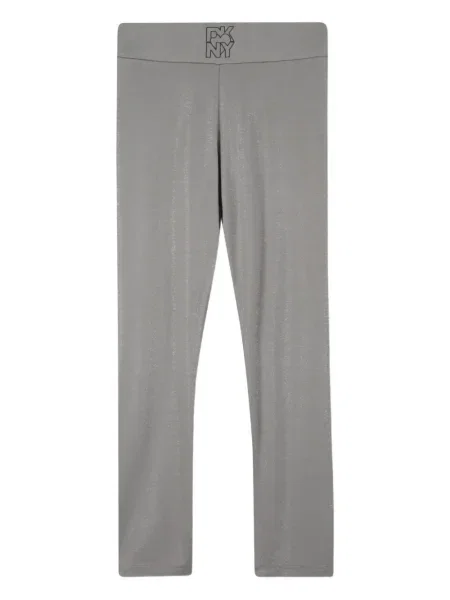 Legginsy dziecięce Dkny szare