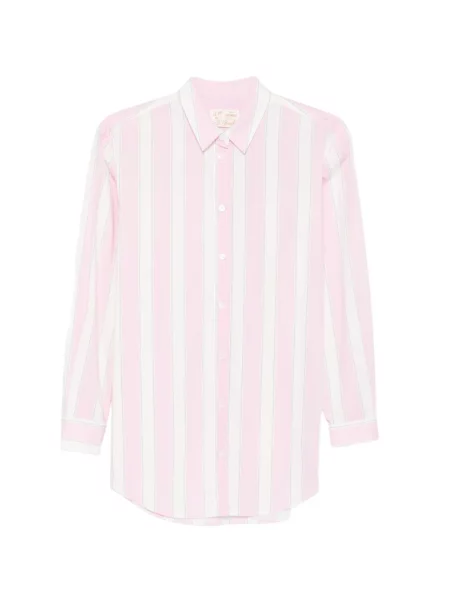 Koszula Mc2 Saint Barth w paski różowa