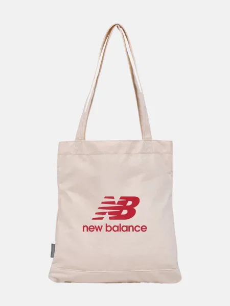 Сумка шоппер New Balance бежевая