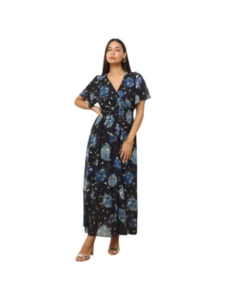 Rochie La Modeuse albastru