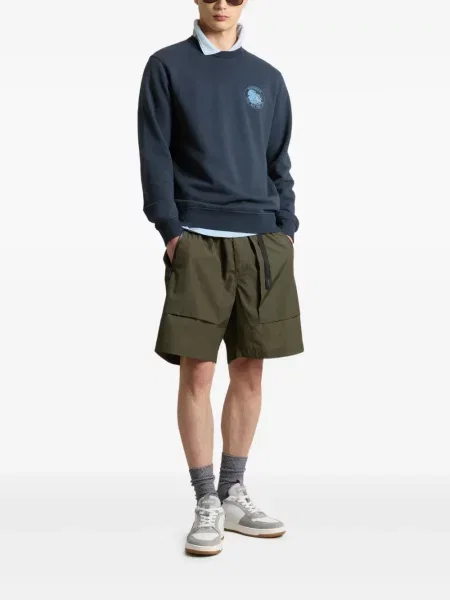 Hanorac Woolrich cu imagine albastru