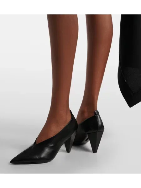 Pantofi cu toc Loewe din piele negru