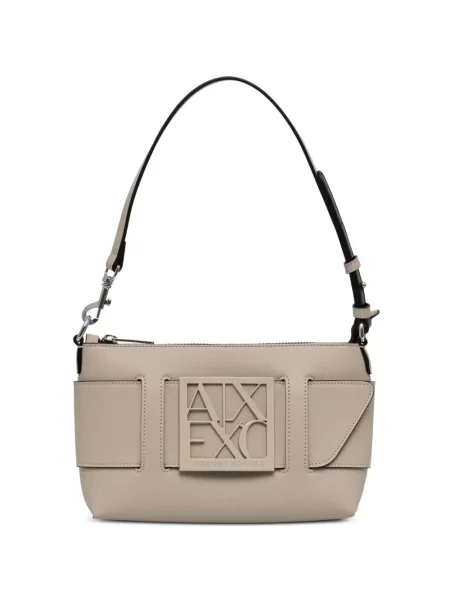 Geantă Armani Exchange cu autograf