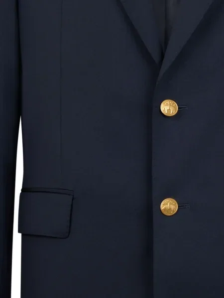 Sacou Brooks Brothers de lână albastru