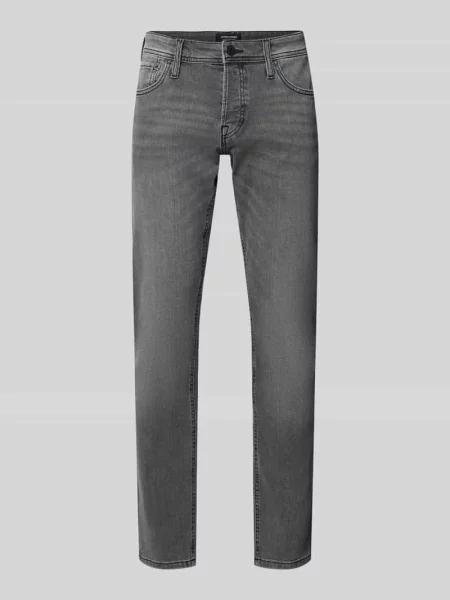 Jeansy o kroju straight fit z 5 model ‘GLENN’ Jack & Jones