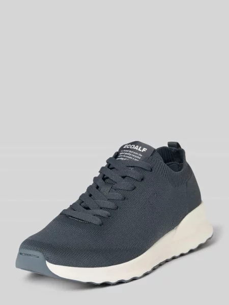 Sneakersy z naszywką z logo model ‘CONDEKNITALF’ Ecoalf niebieskie