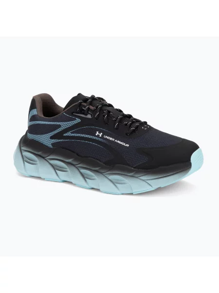 Încălțăminte de alergare pentru bărbați Under Armour Halo Runner SE 2 ultimate black/peppercorn/opal blue negru