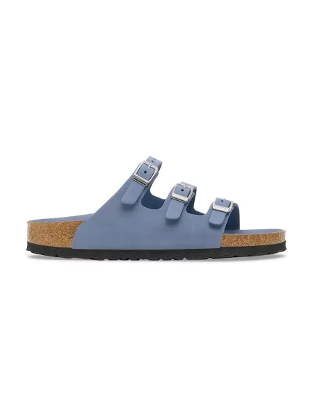 Кожени чехли Birkenstock Florida HEX синьо