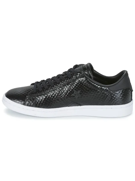 Pantofi Converse cu model piele de șarpe negru