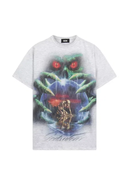 Tricou Gcds cu imagine gri