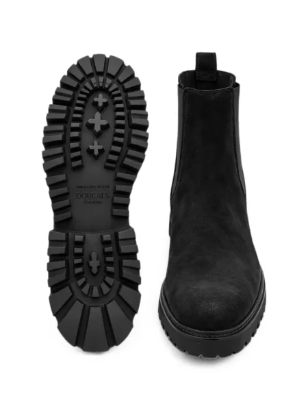 Pantofi loafer Doucal's din piele negru