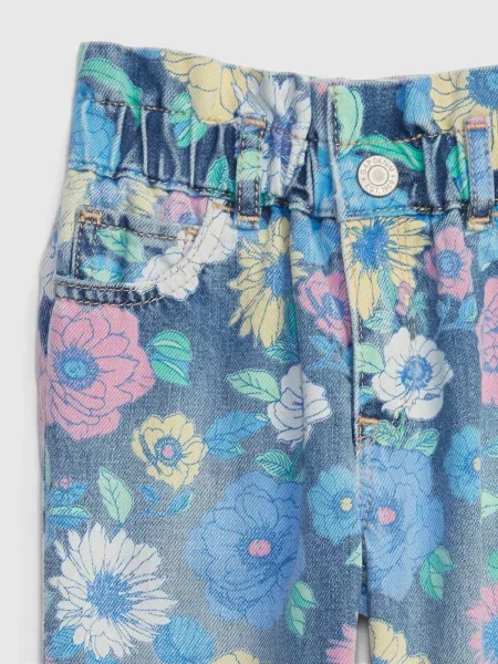 Pantaloni copii Gap gri