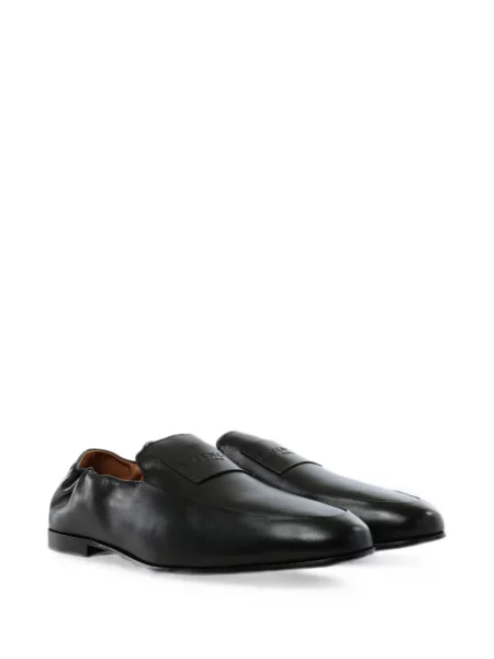 Pantofi loafer Givenchy cu autograf negru