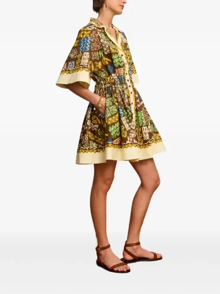 Rochie mini Alemais maro