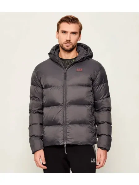 Emporio Armani Geacă de iarnă gri