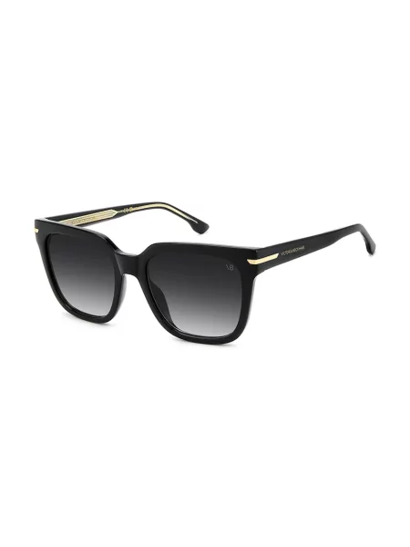 Victoria Beckham ochelari de soare pătrați pentru femei negru
