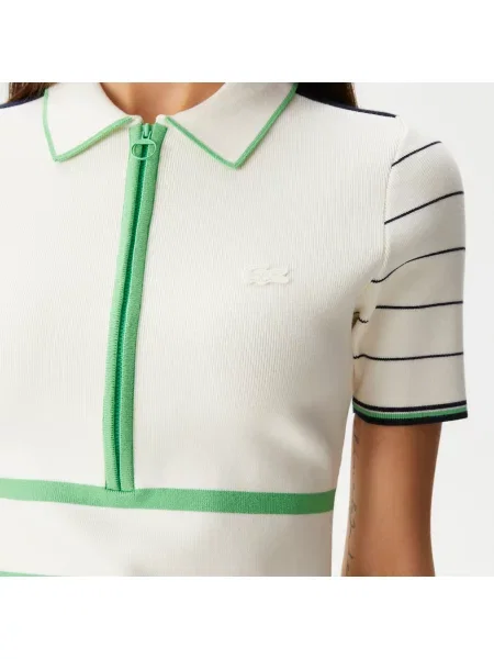 Lacoste Sukienka Lacoste biała