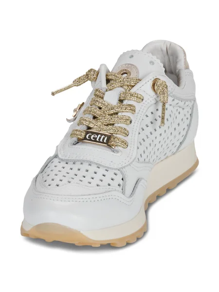 Pantofi Cetti alb